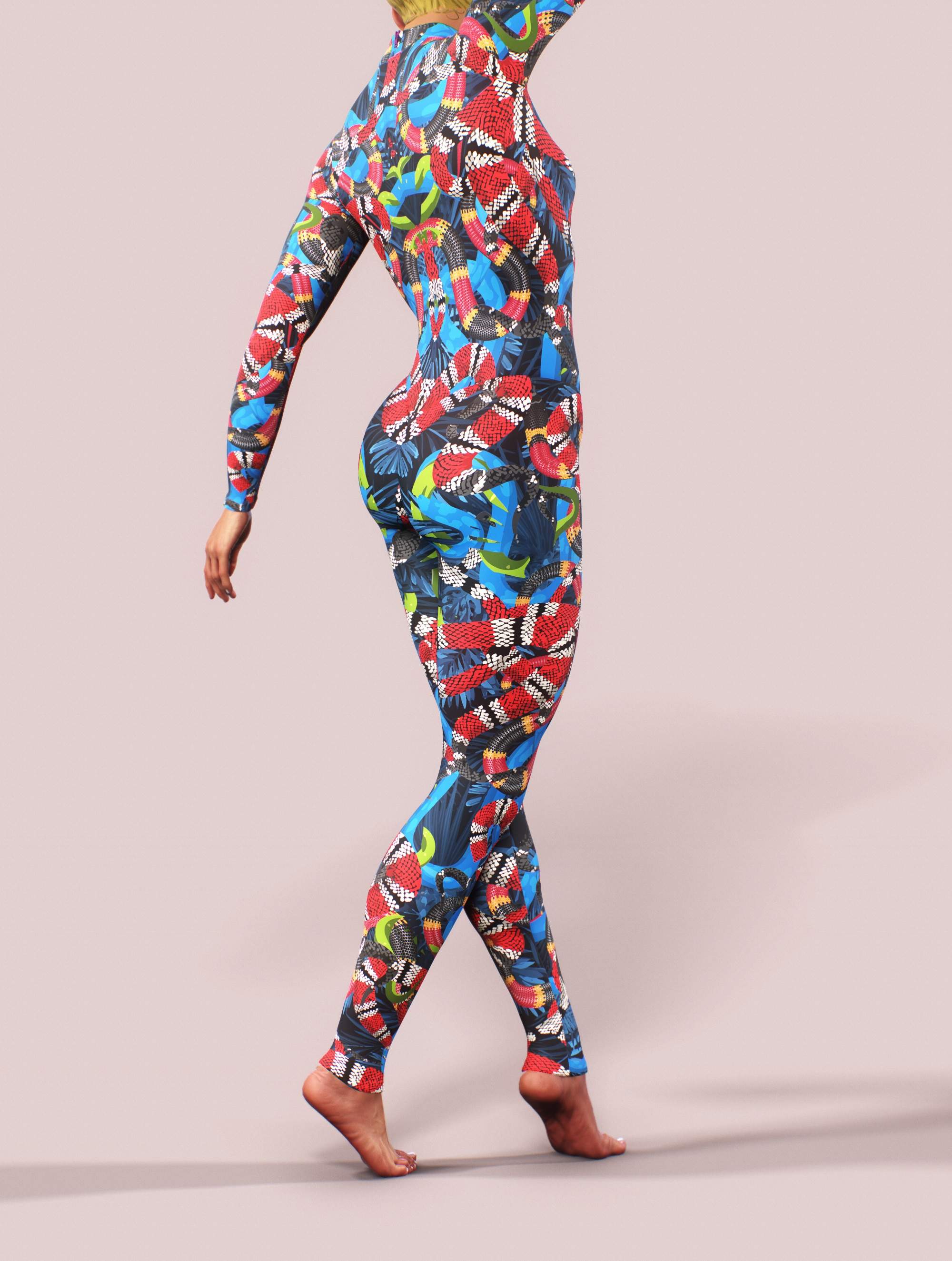 Mamba's Jungle Costume-unitard-bootysculpted