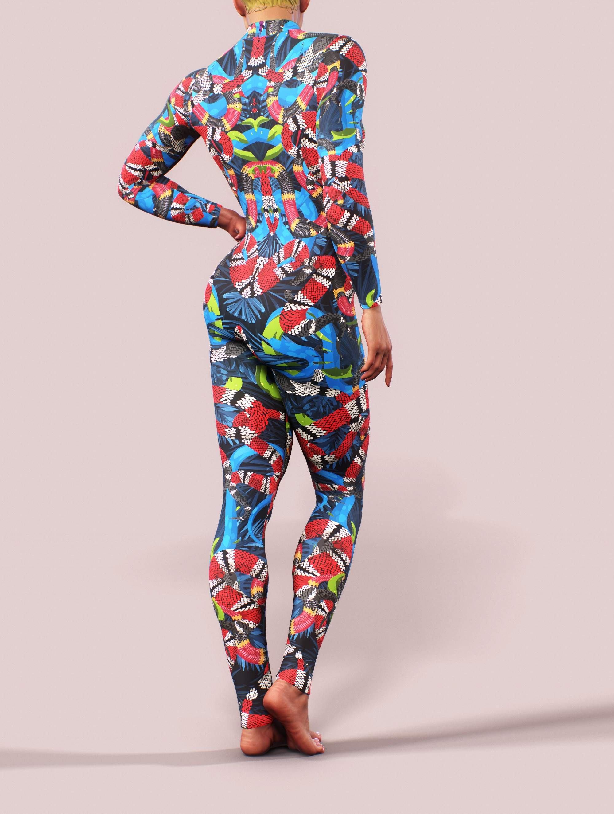 Mamba's Jungle Costume-unitard-bootysculpted