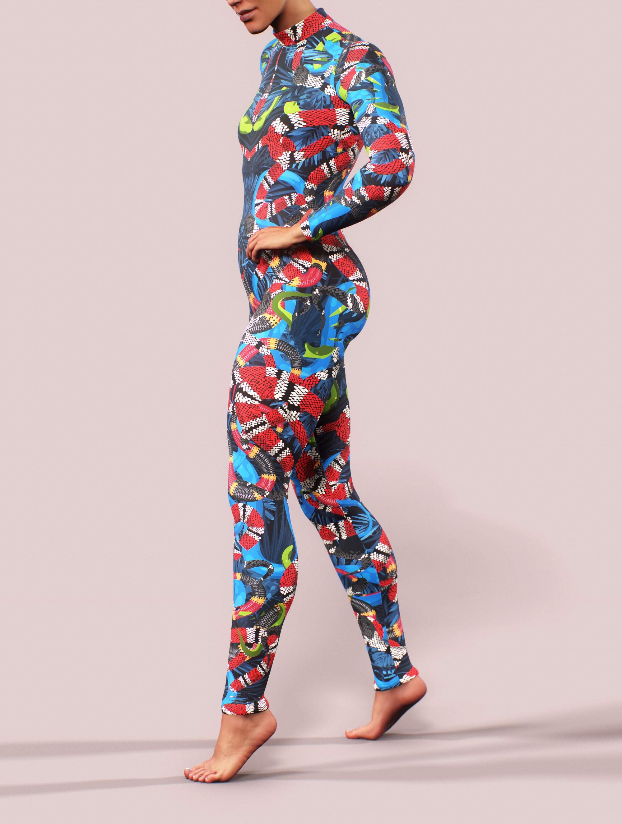 Mamba's Jungle Costume-unitard-bootysculpted