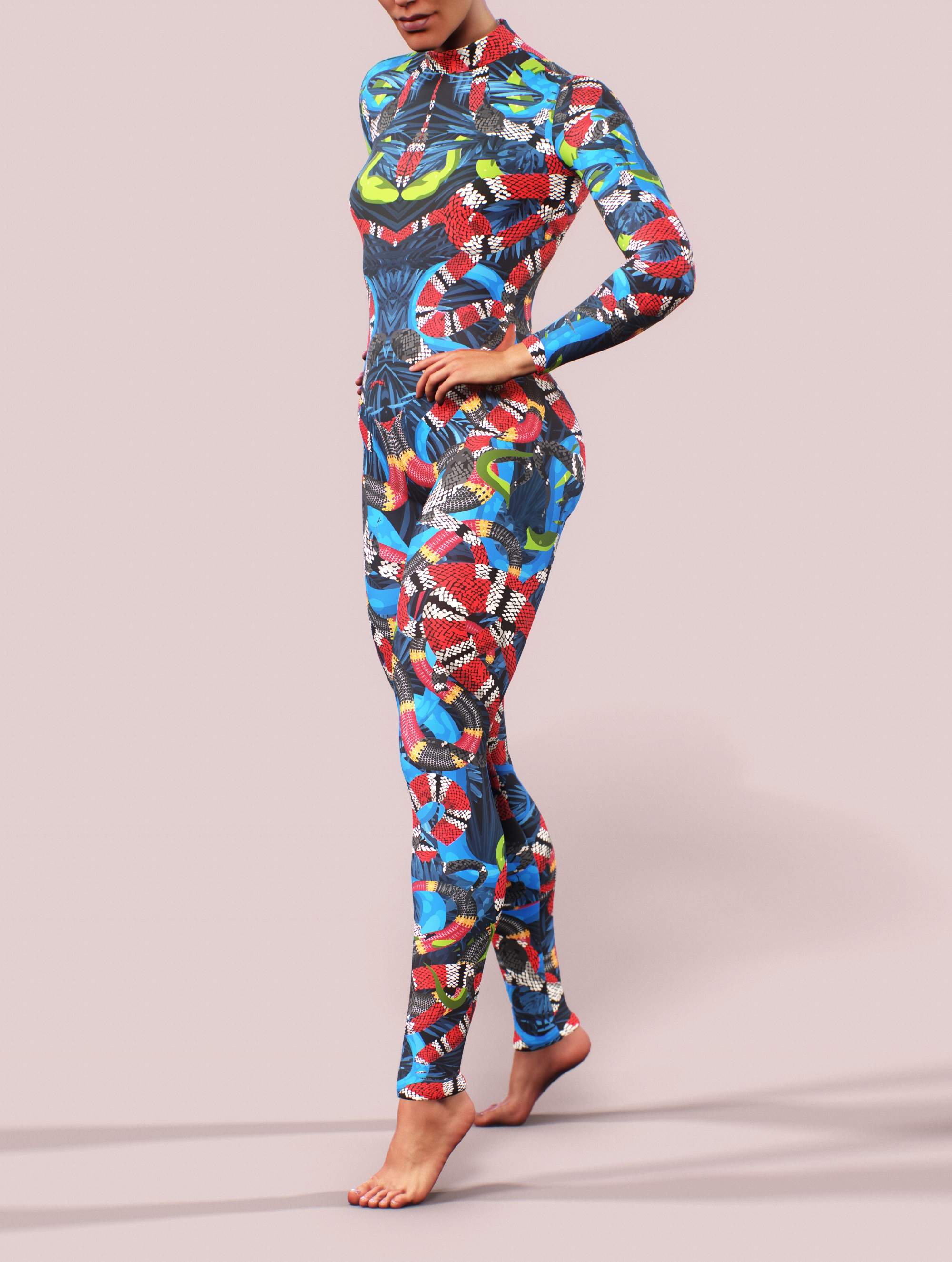 Mamba's Jungle Costume-unitard-bootysculpted