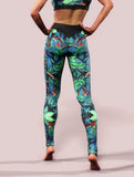 Mambas' Jungle Leggings-High waisted leggings-bootysculpted