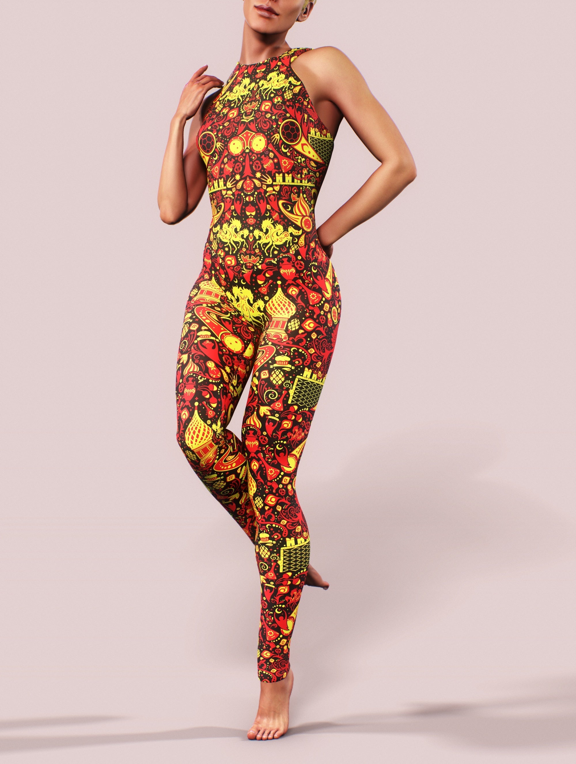 Matryoshka Jumpsuit-unitard-bootysculpted