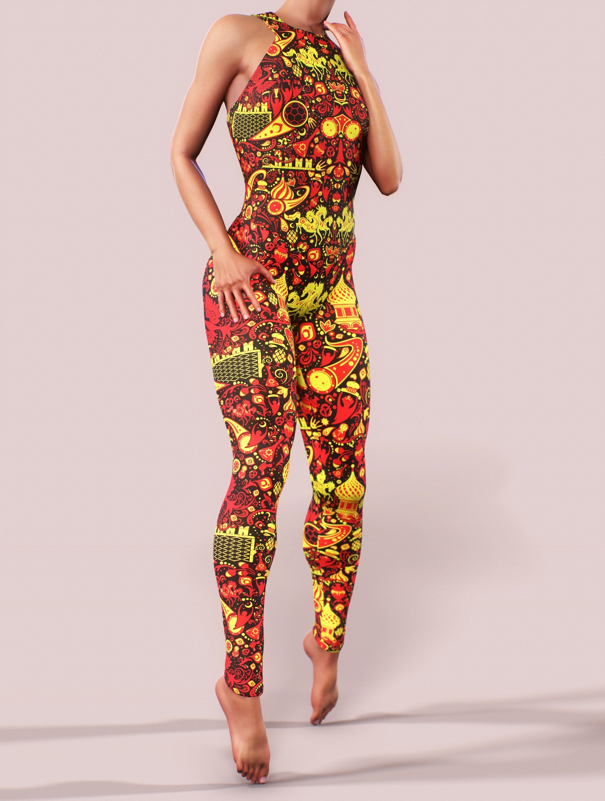 Matryoshka Jumpsuit-unitard-bootysculpted