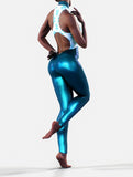Metallic Blue Winter Suit-unitard-bootysculpted