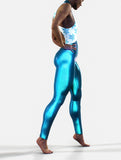 Metallic Blue Winter Suit-unitard-bootysculpted
