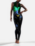 Metallic + Latex Combo Suit-unitard-bootysculpted