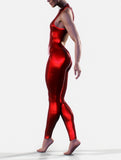 Metallic Red Unitard-unitard-bootysculpted