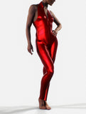 Metallic Red Unitard-unitard-bootysculpted
