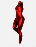 Metallic Red Unitard-unitard-bootysculpted