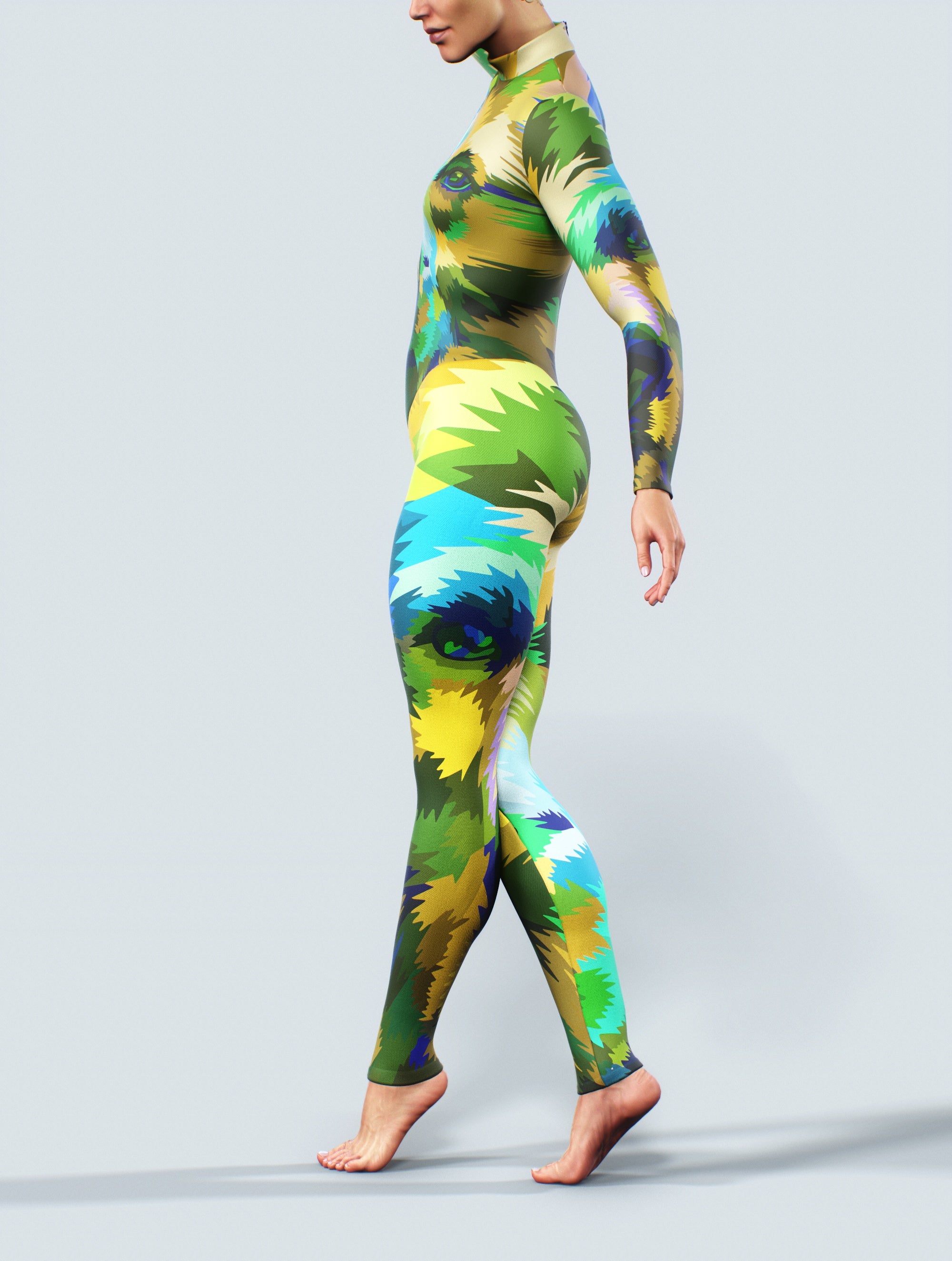 Minimalist Bear Catsuit-unitard-bootysculpted