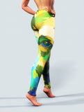 Minimalistic Bear Tights-High waisted leggings-bootysculpted
