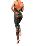 Mistletoe Gym Unitard-High waisted leggings-bootysculpted