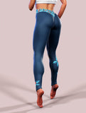 Mistletoe Inside Leggings-High waisted leggings-bootysculpted