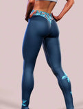 Mistletoe Inside Leggings-High waisted leggings-bootysculpted