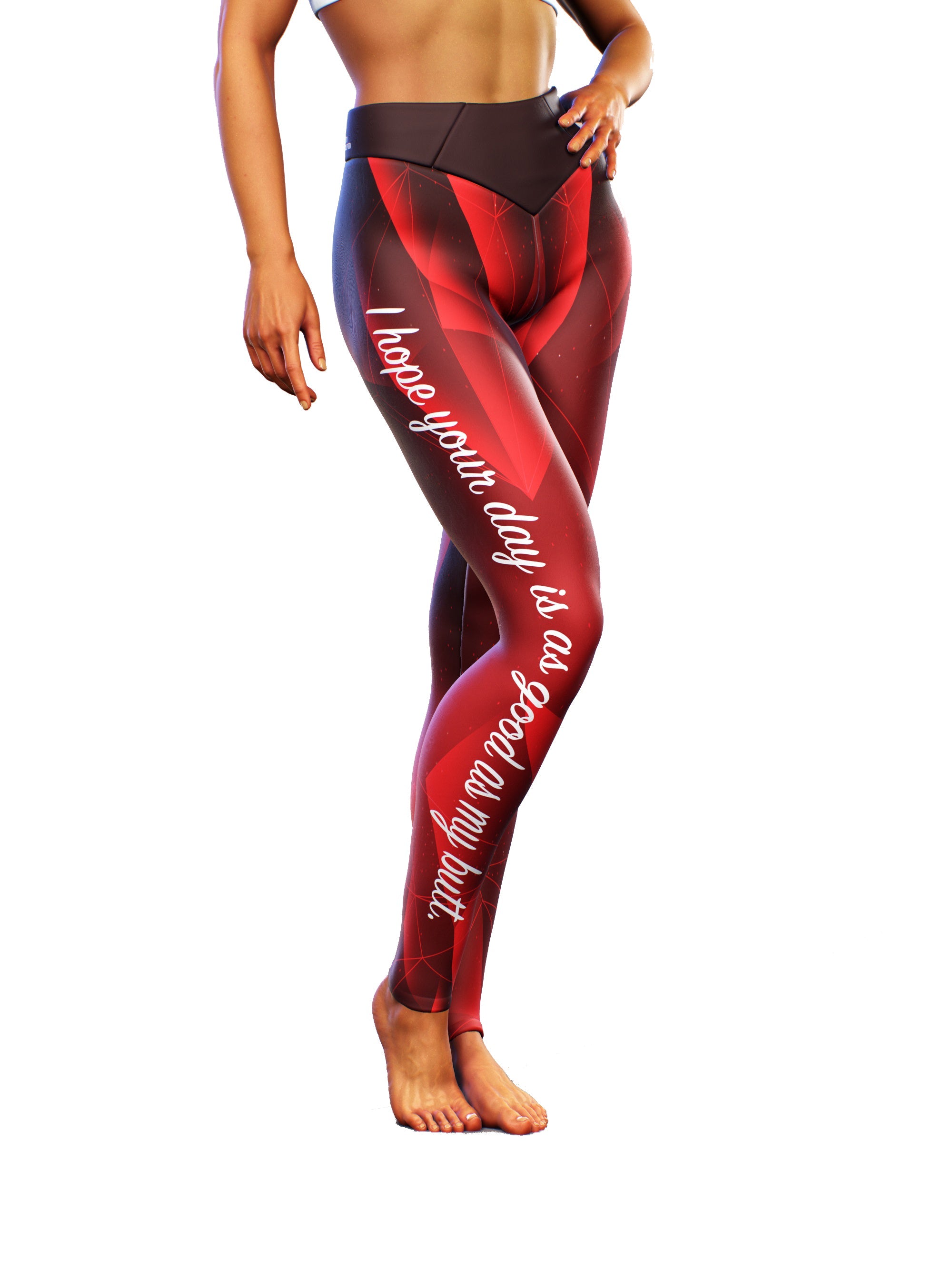 Motivation Leggings-High waisted leggings-bootysculpted