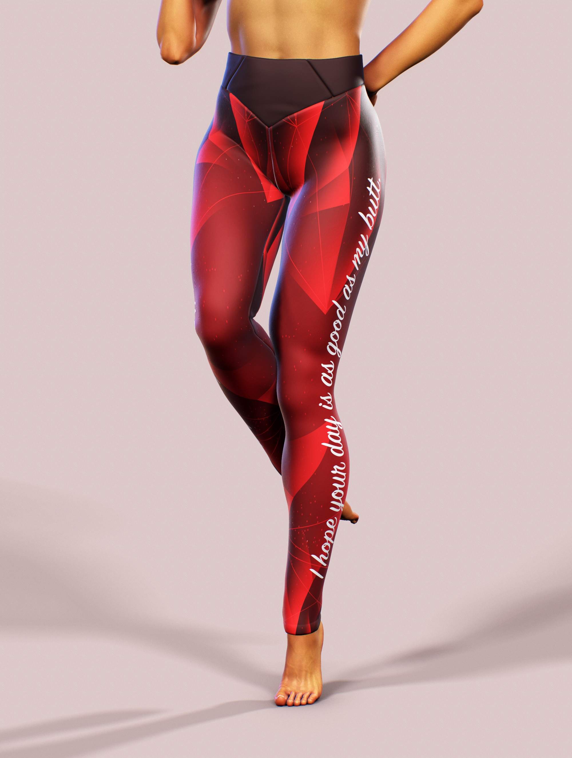 Motivation Leggings-High waisted leggings-bootysculpted