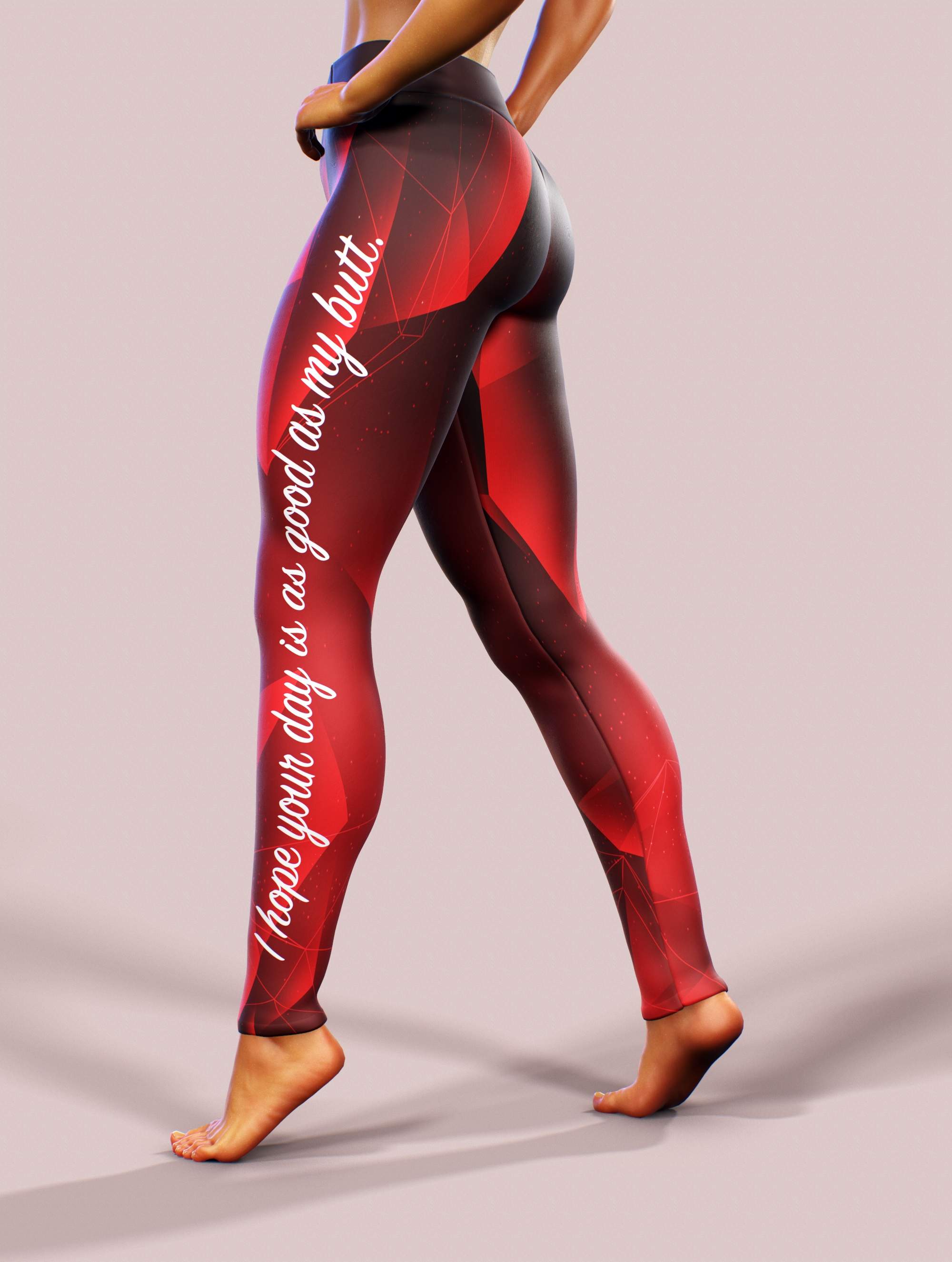 Motivation Leggings-High waisted leggings-bootysculpted