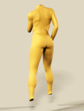 Mustard Yellow Bodysuit-unitard-bootysculpted