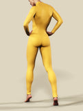 Mustard Yellow Bodysuit-unitard-bootysculpted