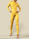 Mustard Yellow Bodysuit-unitard-bootysculpted