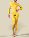 Mustard Yellow Bodysuit-unitard-bootysculpted