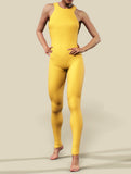 Mustard Yellow Unitard-unitard-bootysculpted