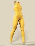 Mustard Yellow Unitard-unitard-bootysculpted