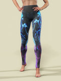 Ocean Creatures Yoga Pants-High waisted leggings-bootysculpted