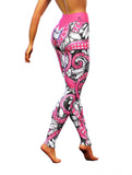 Octopus Fairytale Yoga Pants-High waisted leggings-bootysculpted