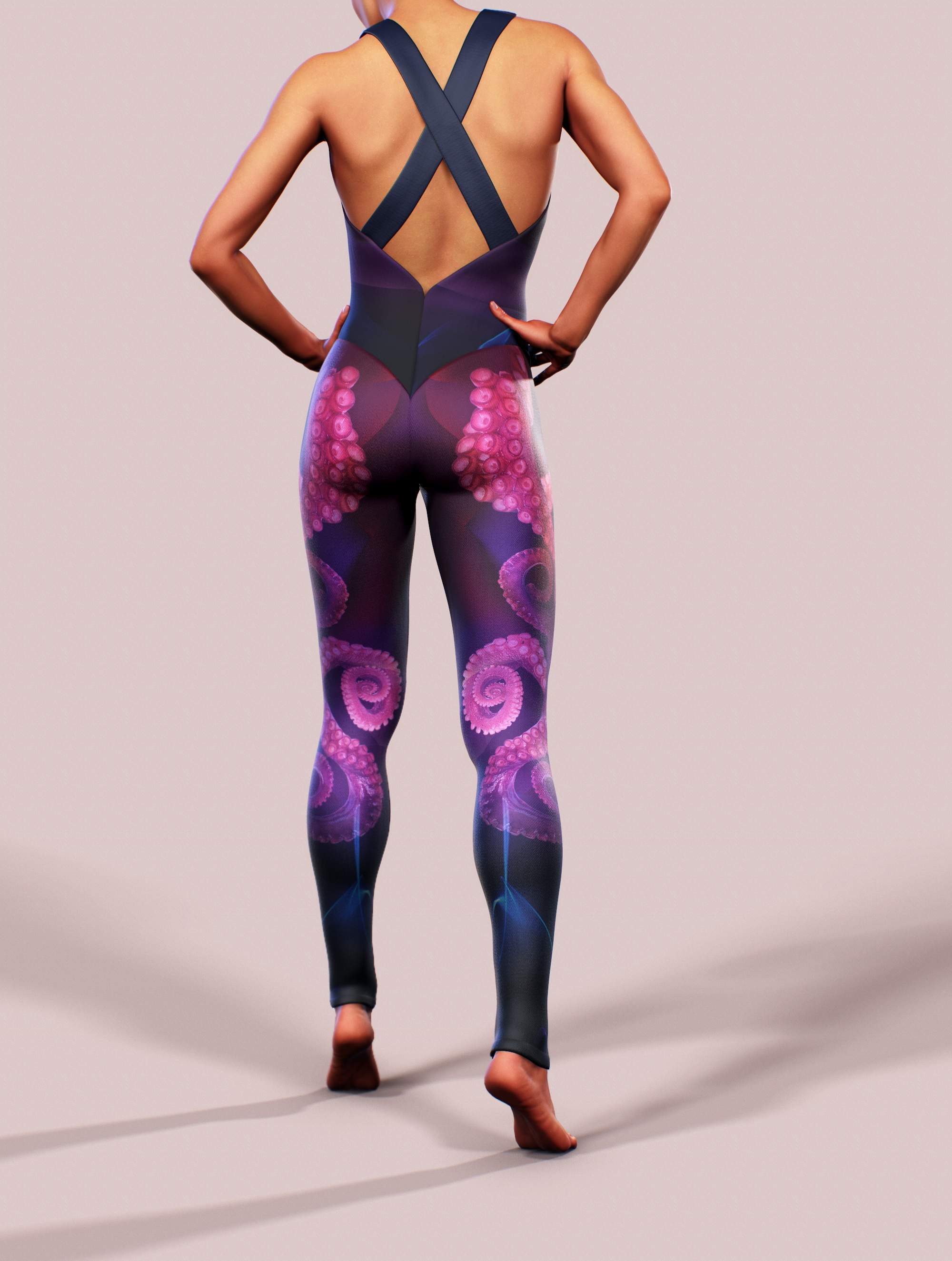 Octopus Haze Catsuit-unitard-bootysculpted