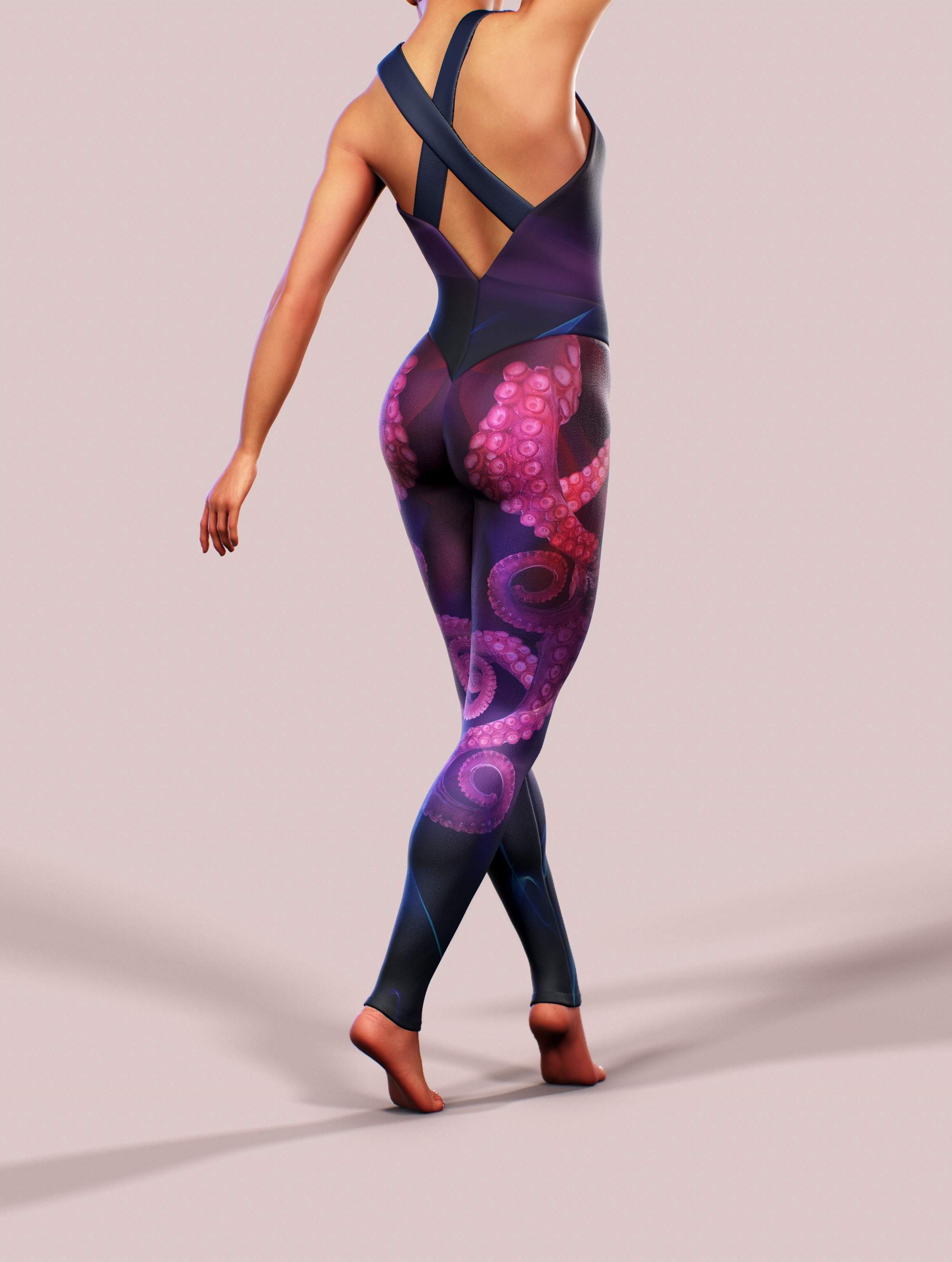Octopus Haze Catsuit-unitard-bootysculpted