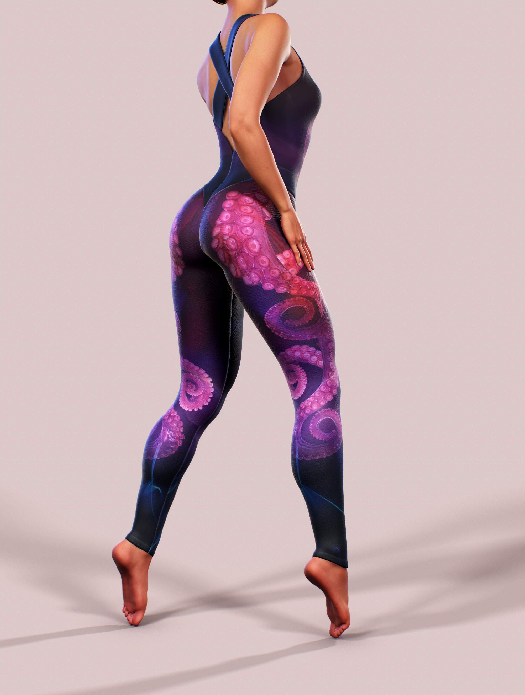 Octopus Haze Catsuit-unitard-bootysculpted