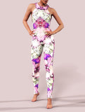 Peony Sketch Catsuit-unitard-bootysculpted
