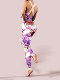 Peony Sketch Catsuit-unitard-bootysculpted