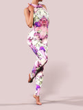 Peony Sketch Catsuit-unitard-bootysculpted