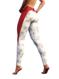 Pine and Wine Yoga Pants-High waisted leggings-bootysculpted