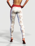 Pine and Wine Yoga Pants-High waisted leggings-bootysculpted