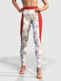 Pine and Wine Yoga Pants-High waisted leggings-bootysculpted