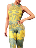 Pineapple Poem Catsuit