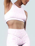 Pink Leopard Sports Bra-Sports bra-bootysculpted