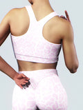 Pink Leopard Sports Bra-Sports bra-bootysculpted