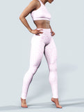 Pink Leopard Yoga Pants-High waisted leggings-bootysculpted