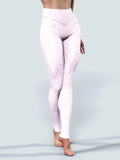 Pink Leopard Yoga Pants-High waisted leggings-bootysculpted