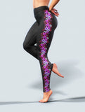 Pink Orchid Leggings-High waisted leggings-bootysculpted