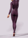 Plum Long Sleeve Costume-unitard-bootysculpted