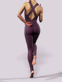 Plum Purple Bodysuit-unitard-bootysculpted