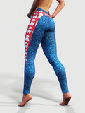 Polar Bear Sparkling Tights-High waisted leggings-bootysculpted