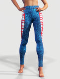 Polar Bear Sparkling Tights-High waisted leggings-bootysculpted