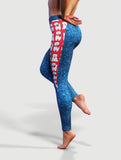 Polar Bear Sparkling Tights-High waisted leggings-bootysculpted