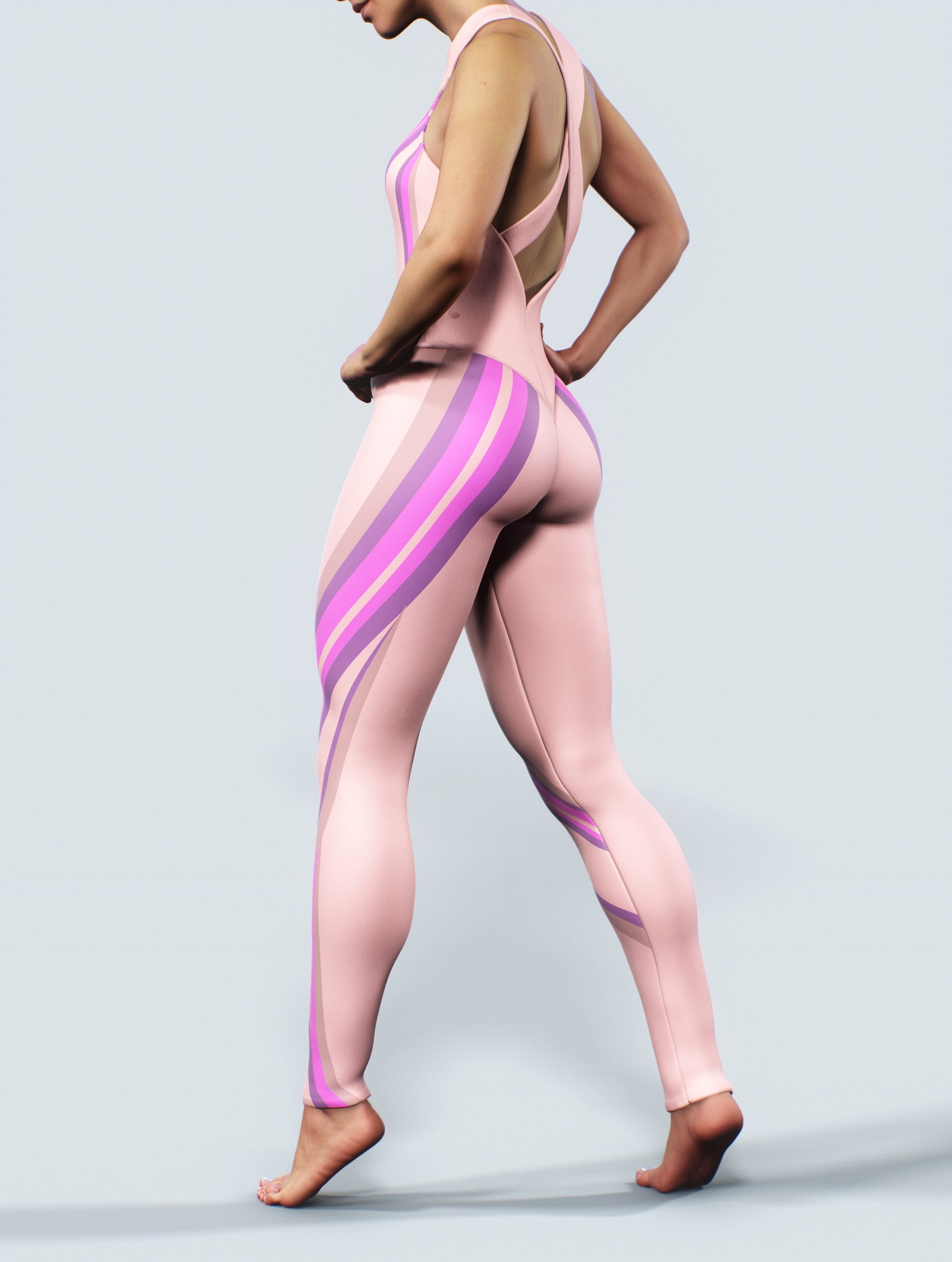 Princess Pink Unitard-unitard-bootysculpted